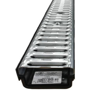 Folyóka Hurricane horganyzott ráccsal alacsony 1 méteres 13x6,5
