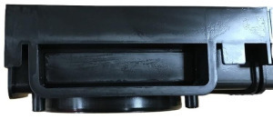 Folyóka Hurricane horganyzott ráccsal alacsony 1 méteres 13x6,5