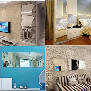 Tükörmatrica, dekor tükör