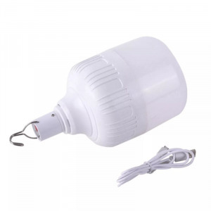 Nagy fényerejű, hordozható, felfüggeszthető, akkumulátoros, multifunkciós LED lámpa USB csatlakozóval