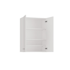 Drohmo Pola mini DD felső fürdőszoba szekrény, 64x90x30 cm, fehér