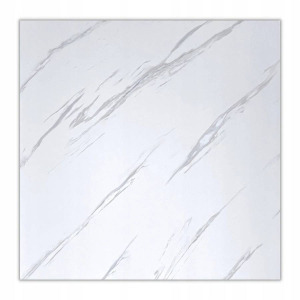 Öntapadós imitációs falmatrica/tapéta 60x60 cm - 6 db/csomag - fehér alapon szürke márvány minta