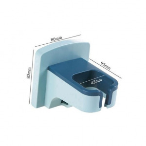 Öntapadós hajszárító tartó - rózsaszín