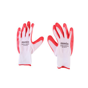 Ronix munkavédelmi kesztyű, nitril bevonat