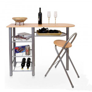 Konyhai bárszett 2szék+asztal