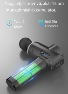 Beoka S5 Pro masszázspisztoly