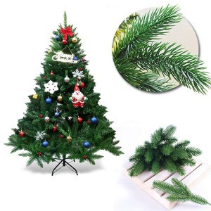 3D műfenyő fém talppal, 120 cm