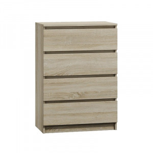 Odell M4 fiókos szekrény, 70x97x40 cm, sonoma