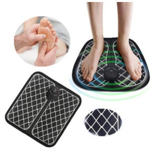 Elektromos lábmasszírozó szőnyeg, kockás