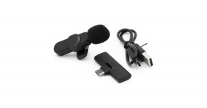 Vezeték nélküli mikrofon telefonhoz, Type-C csatlakozóval