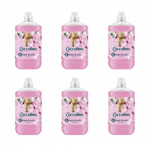 6db Coccolino Fresh & Soft Silk Lily öblítő koncentrátum  6x1,7l