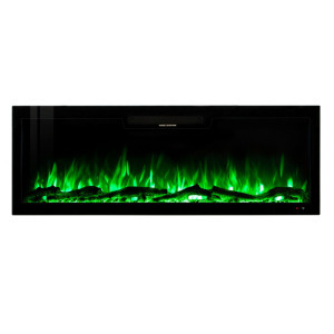 Vegas 50 fali-beépíthető kandalló, 457x1270x126 mm