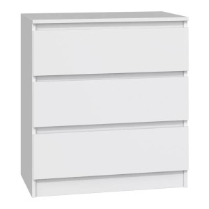 Drohmo M3 fiókos szekrény, 70x75x40 cm, fehér