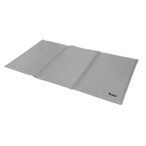 PURLOV XL hűsítőmatrac kisállatoknak - 90 × 50 cm, szürke