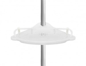 Állítható fürdőszoba sarokpolc (teleszkópos állvány)