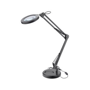 Extol Light nagyító LED lámpa, asztali, fekete, 7 W COB, 2400 Lm