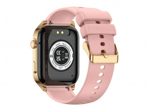 ForceOne P99 Ultra Bluetooth hívás funkciós okosóra, magyar nyelvű alkalmazással - rózsaszín