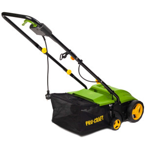 ProCraft PSC320 Elektromos gyepszellőztető, gyűjtőtartályos gyeplazító 1500W