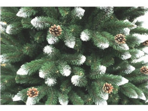 Ezüstfenyő fehér tobozzal - 120cm