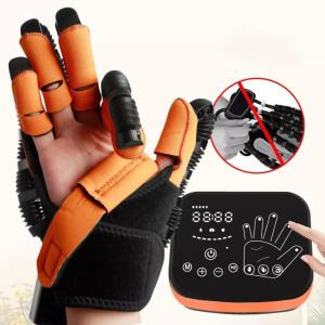 Rehabilitációs robotkesztyű -bal és jobb kézre, fejlett ujjtréning, bionikus mozgástámogatás - S