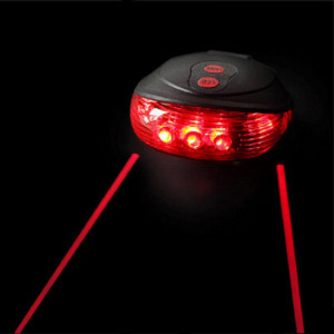 Kerékpár lámpa, bicikli lámpa, lézeres hátsó lámpa