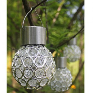 Solar garden light/Gömb akasztós lámpa