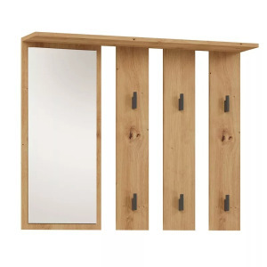 Shannan Parma tükrös fogas, 100x81,5x15 cm, tölgy