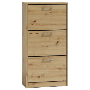 Shannan Paula cipősszekrény, 60x116x28 cm, tölgy