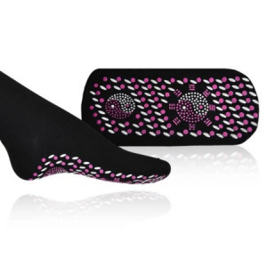 Önmelegítő fekete zokni egy pár