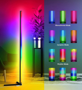 Applikáció vezérelt sarok állólámpa bluetooth