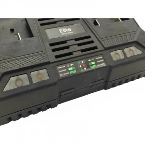 Elite Electronics dupla akkumulátor töltő, gyorstöltő