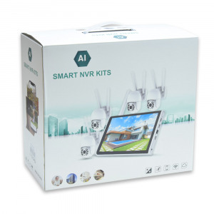 Smart NVR Kit -4 csatornás, digitális kamerarendszer, 4 HD kamerával