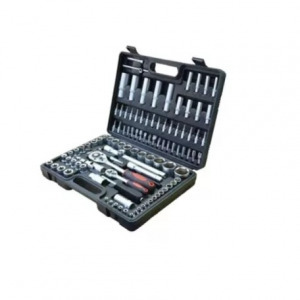 Flinke 108 részes racsnis, krova, dugókulcs és csavarhúzó készlet