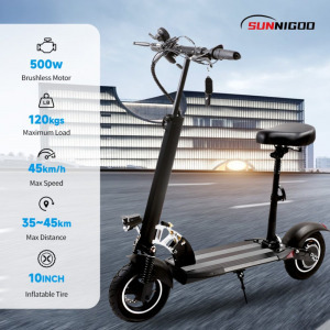BigSpeed elektromos roller 45km/h összecsukható, levehető nyereggel, index 35-45km