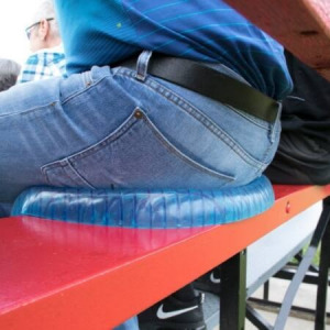 Lélegző méhsejt kialakítású zselés ülőpárna