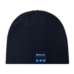 Fekete bluetooth sapka