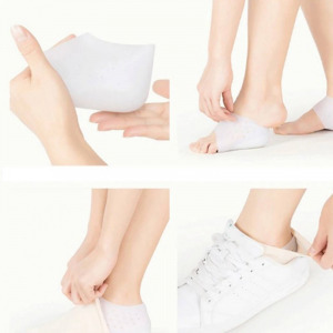 Szilikonos sarokemelő párna, sarokemelő 3 cm-es fehér