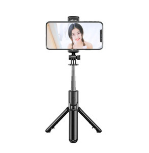Bluetooth szelfibot tripod funkcióval, távirányítóval 18.5cm-68cm, fekete