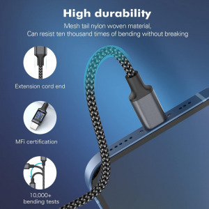 Amoner 6 darabos kábelkészlet