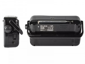 Blow analóg AM/ FM hordozható rádió - fekete