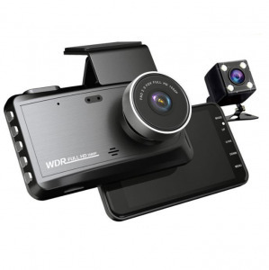 Autós menetrögzítő kamera tolatókamerával P6001