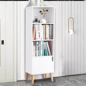 Könyvespolc 40x120x30cm - fehér