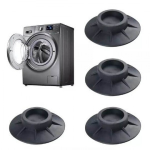 Rezgéscsillapító mosógép talp, csúszásgátló talpak (4 db)