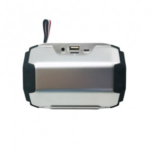 Daewoo vezeték nélküli, hordozható bluetooth hangszóró, ezüst, DIBT2626SL