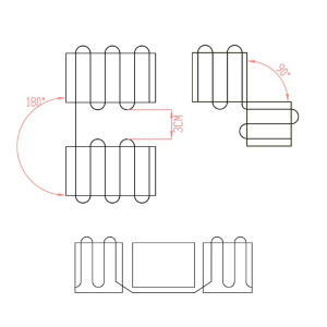 Home FHC020 elektromos fűtőszőnyeg hidegburkolat alá, 0,5x4m, 300W, 150W/m2