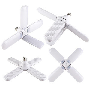 60W négyágú E27 led lámpa / ventilátor formájú energiatakarékos fényforrás