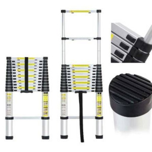 Teleszkópos létra - 3,2 m, alumínium