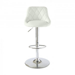 2db háttámlás bárszék, fehér