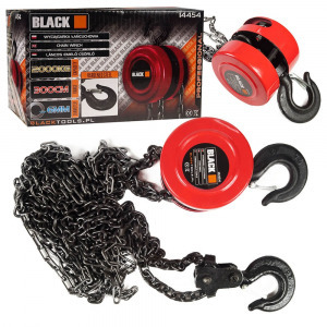 Black láncos emelő csörlő 2T 3M - 14454