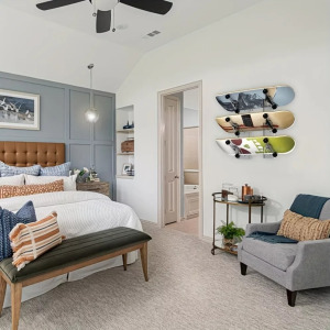 Akril gördeszkakihelyező állvány - falra szerelhető vízszintes gördeszka, snowboard tartó